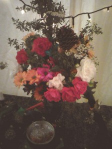Litha Altar Flowers