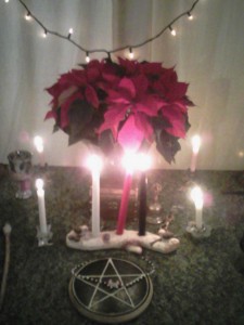 Yule Altar